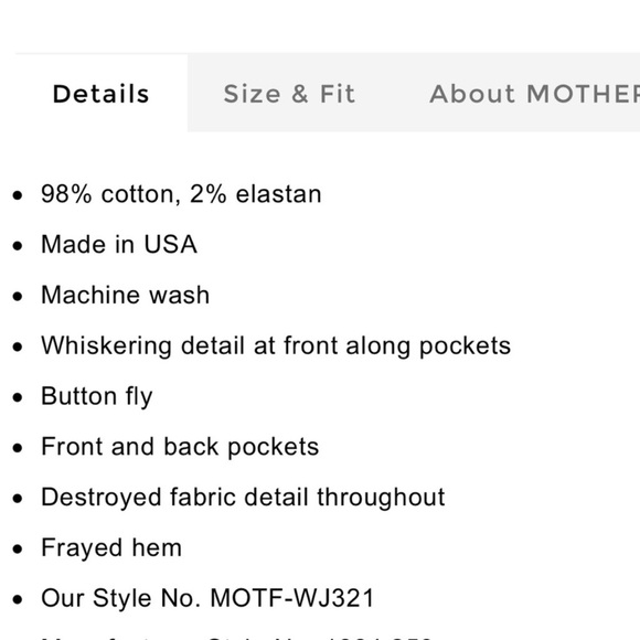 Mother distressed tomcat ankle jeans - Picture 9 of 11